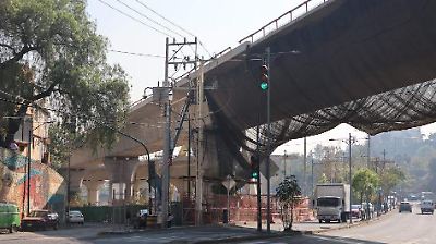 Avance del 80% en la construcción de la estación Vasco de Quiroga del Tren Interurbano México-Toluca
