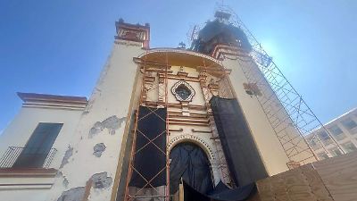Avance significativo en la restauración del templo de la Santa Veracruz en Toluca