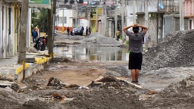 Avances en la pavimentación de la ruta alterna del Trolebús en Chalco tras afectaciones por inundaciones