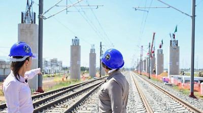 Avanzan obras del Tren Ciudad de México-AIFA y Pachuca; listo para pruebas en 2023