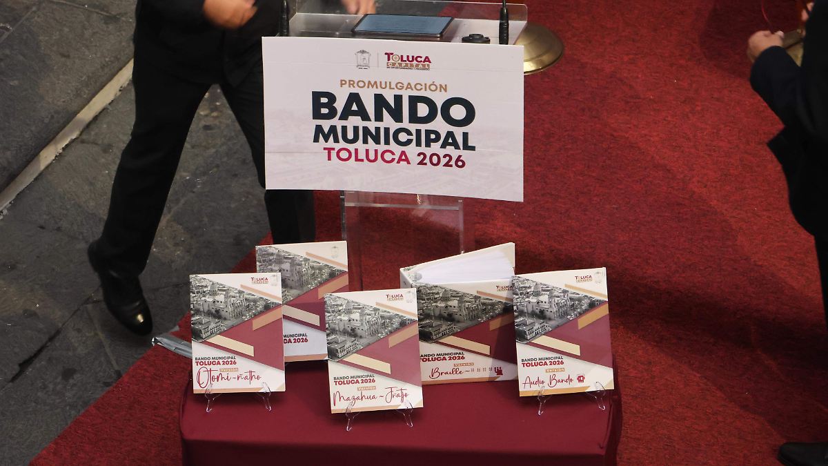 Ayuntamiento de Toluca publica Bando Municipal en lenguas originarias y braille para promover la inclusión