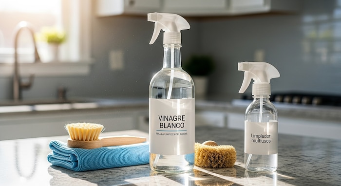 Beneficios de rociar vinagre blanco debajo de la cama para desinfectar, neutralizar olores y ahuyentar insectos