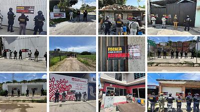 Bienes incautados en operativo contra redes de extorsión en el Estado de México serán repartidos y utilizados en obras sociales