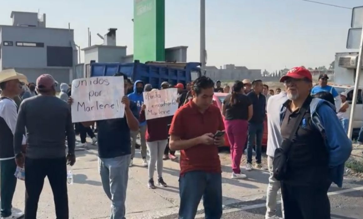 Bloquean conexión al AIFA en Ecatepec por búsqueda de Marlene