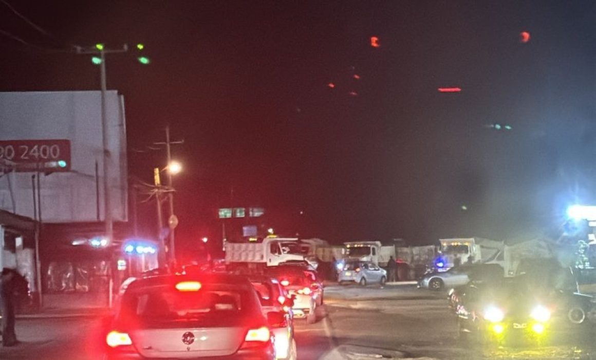 Bloqueos en carreteras del sur del Estado de México por protesta tras operativo de seguridad