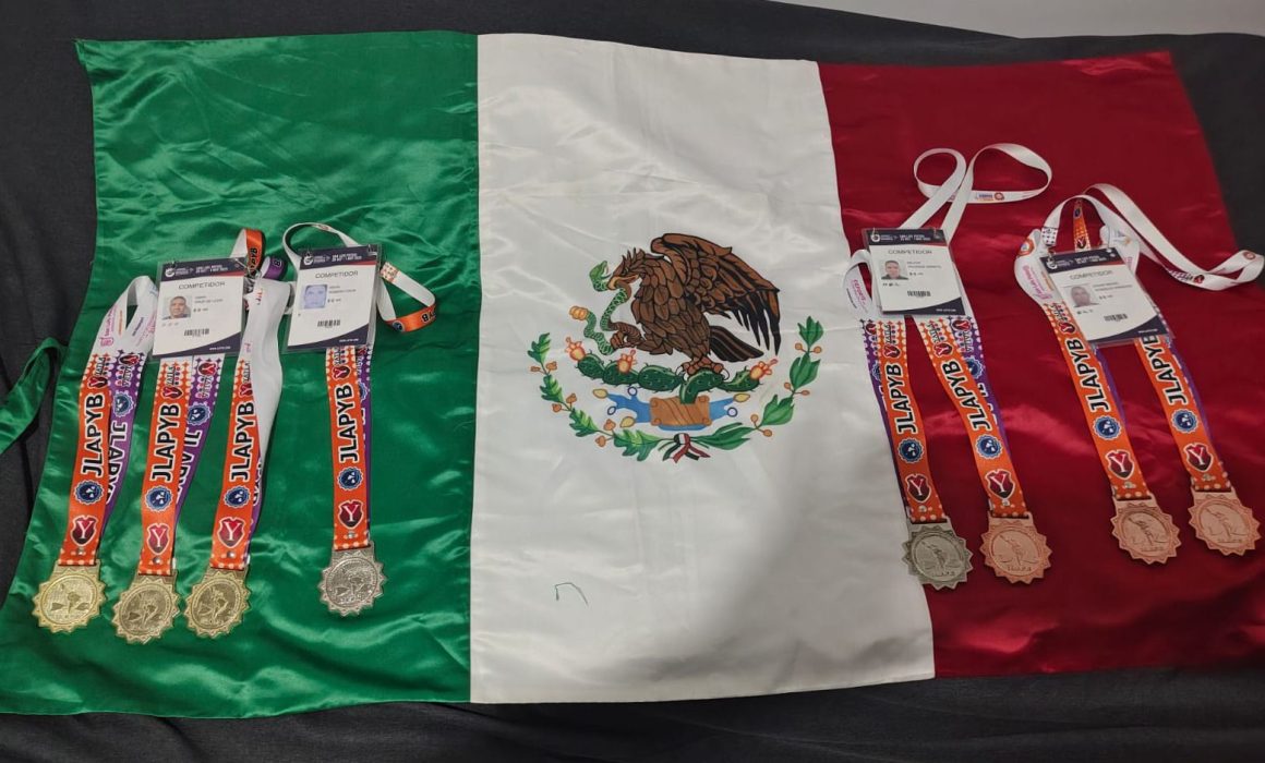 Bomberos y policías del Estado de México destacan en competencia internacional en San Luis Potosí