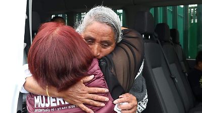 Bonifacia, después de más de tres años en prisión, regresa a su comunidad respaldada por la Amnistía