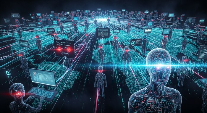 Bots de inteligencia artificial representan una de cada 50 visitas en internet, según estudio