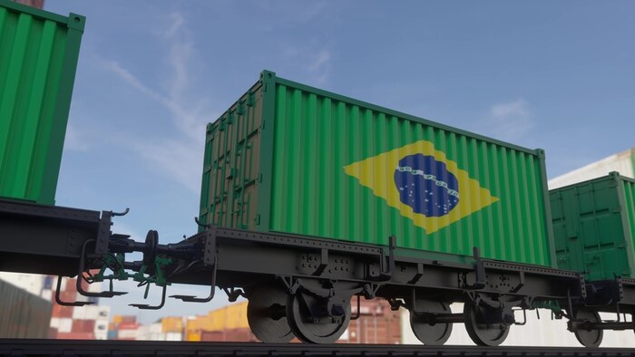 Brasil refuerza su sistema ferroviario de carga con incorporación de nuevas locomotoras en Minas Gerais