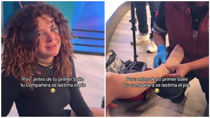 Briggitte Bozzo sufre caída durante ensayo en Las Estrellas Bailan en Hoy