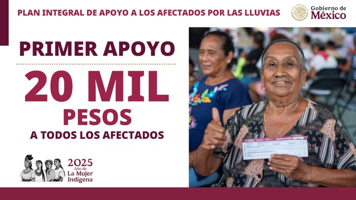 ¿Cómo acceder a los 20 mil pesos de apoyo para damnificados por lluvias en México? Detalles y fechas importantes