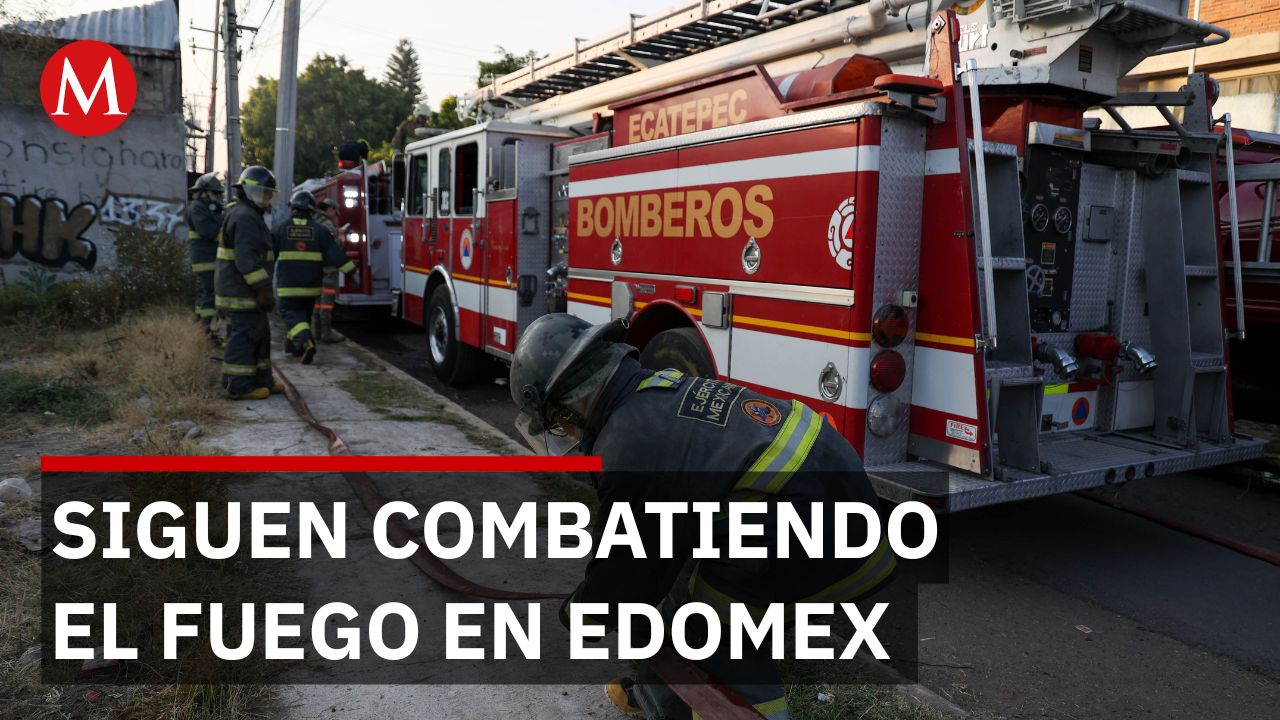 ¿Cómo combatieron el incendio en Ecatepec? La intervención heroica del Ejército Mexicano y bomberos