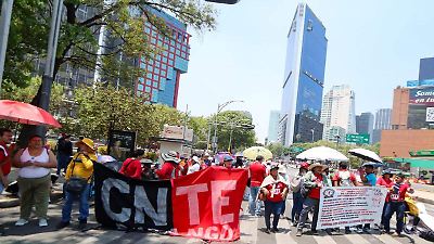 CNTE logra reunión con Sheinbaum tras cerco a Segob; encuentro será el viernes