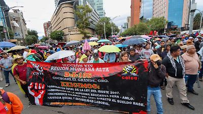 CNTE rechaza propuesta del Gobierno y mantiene huelga nacional