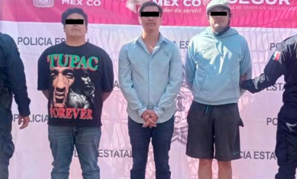 ¡Cae banda en Metepec con armas, droga y un sorprendente consumo en pleno acto!