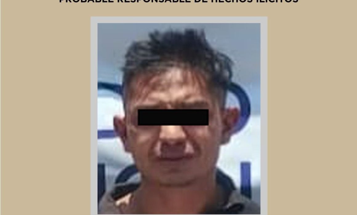 Cae responsable de robo en Chicoloapan Estado de México