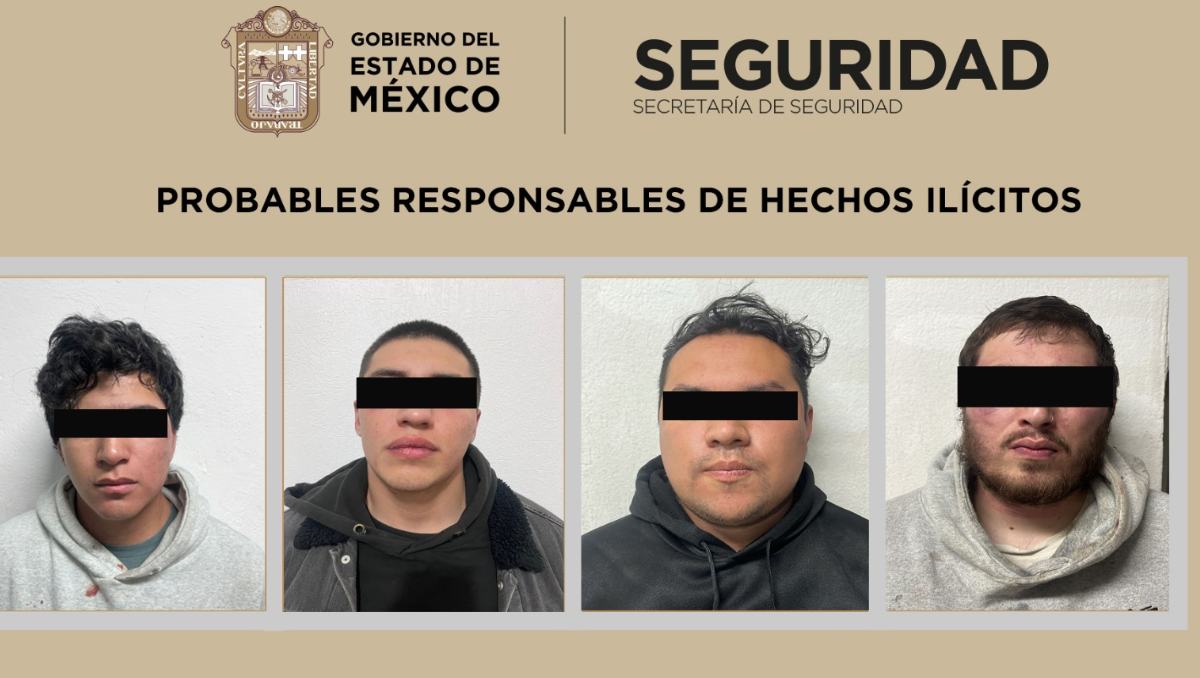 ¡Caen cuatro delincuentes en Naucalpan por robo de autos de lujo y más sorpresas!