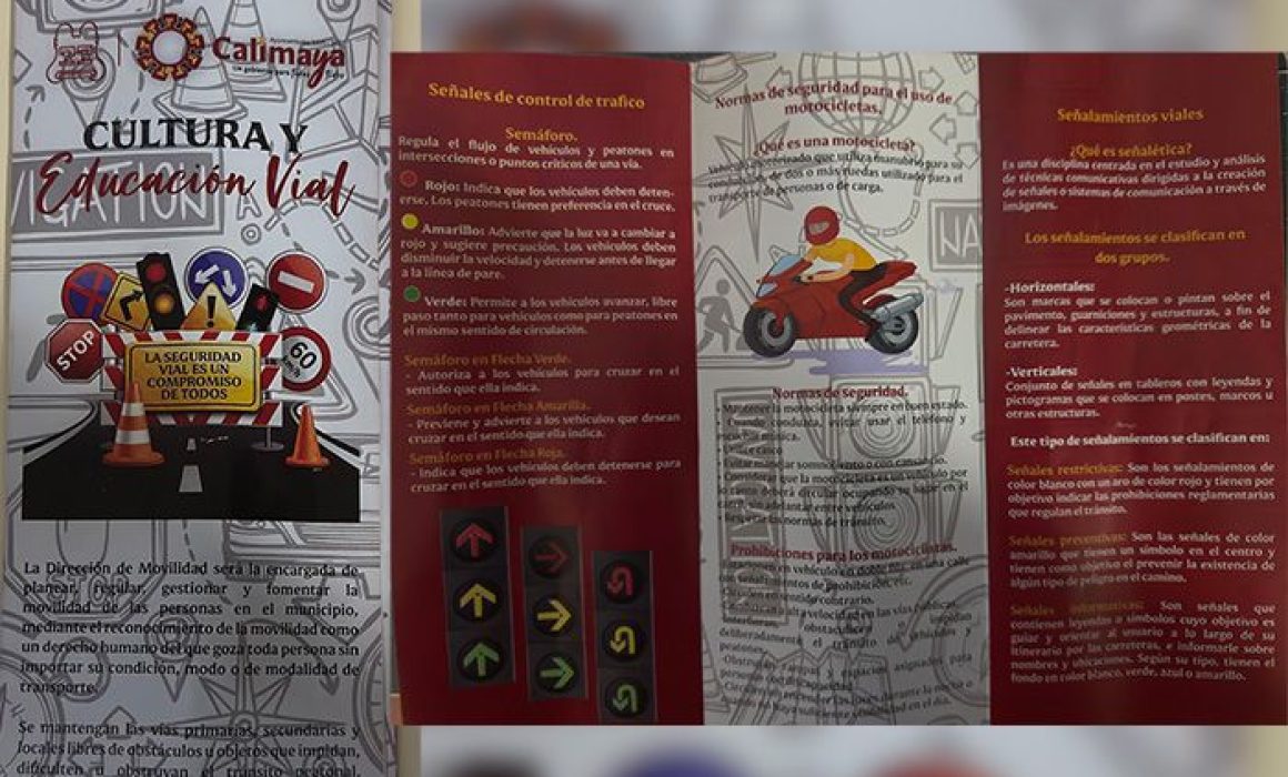 Calimaya impulsa acciones comunitarias para mejorar la seguridad vial y espacios públicos