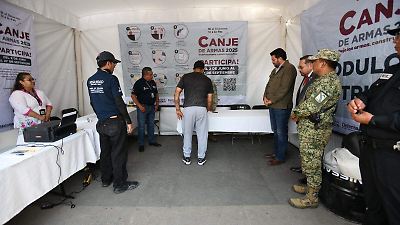 Canje de Armas 2025 en el Estado de México supera metas de recolección de 2024