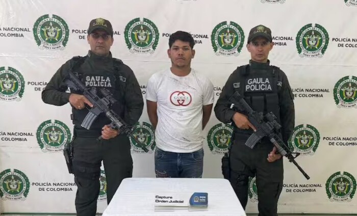 Capturan a alias Pepo, presunto cabecilla de la estructura criminal AK47 en Bucaramanga