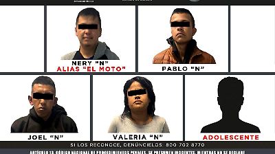 Capturan a célula criminal responsable de secuestros en Jilotepec vinculada a extorsiones a taxistas