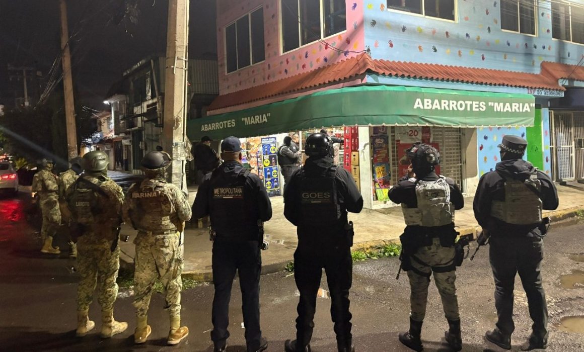 Capturan a cinco presuntos integrantes de La Chokiza en Ecatepec durante operativo conjunto