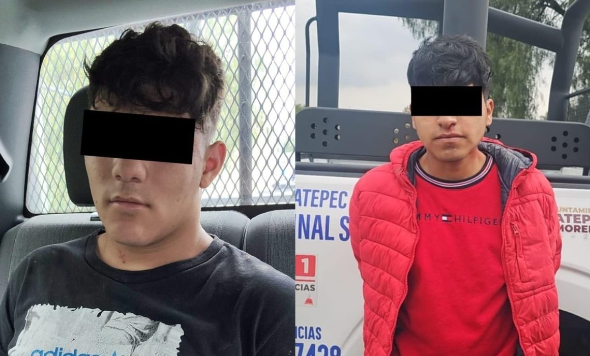 Capturan a ladrones en Ecatepec tras ser sorprendidos saliendo con botín de una vivienda