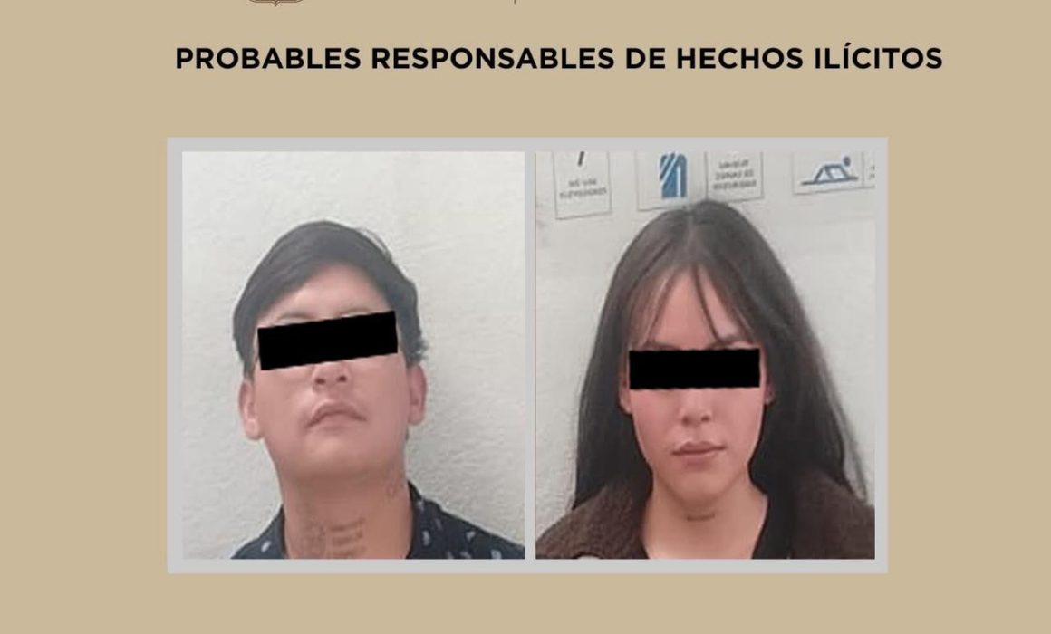 Capturan a pareja con droga en San Mateo Atenco en operativo contra narcomenudeo