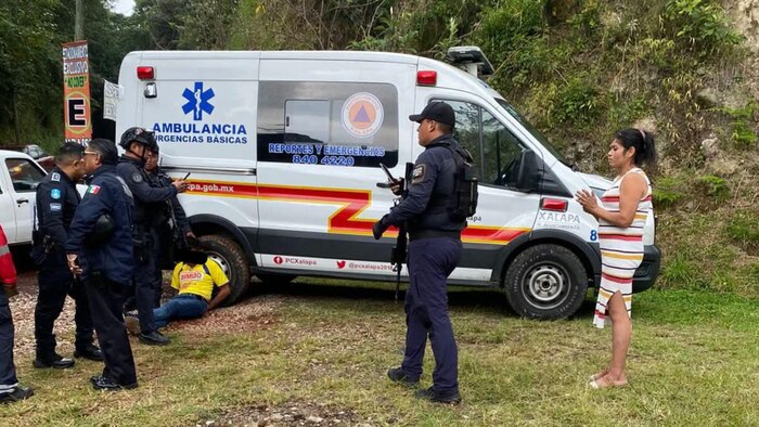 Capturan a presunto responsable del robo de ambulancia de Protección Civil en Xalapa