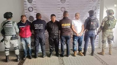 Capturan a presuntos miembros de banda de robo de vehículos de lujo en el Valle de Toluca