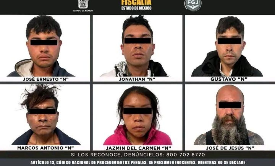 Capturan a seis presuntos extorsionadores en Ixtapaluca tras amenazar a comerciante con armas