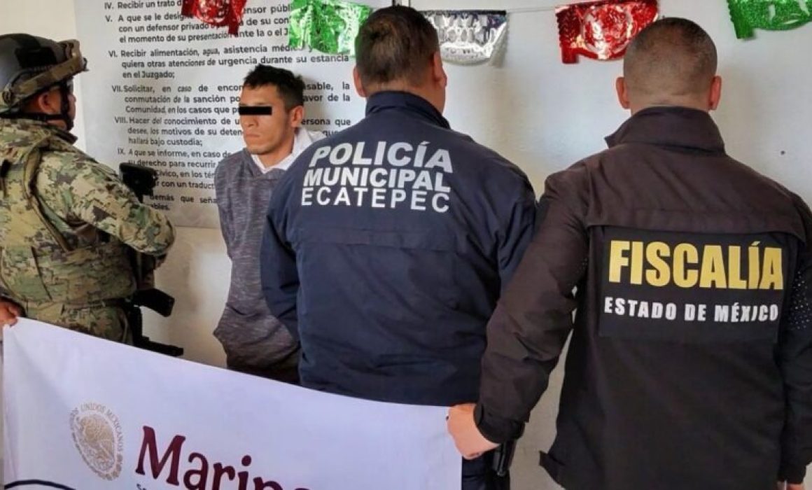 Capturan en Ecatepec a hombre con orden de aprehensión en la Ciudad de México por robo agravado