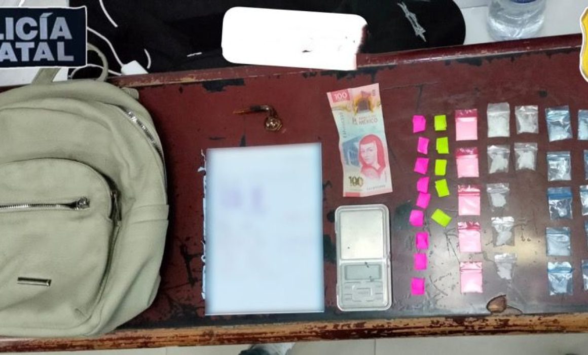 Capturan en Nicolás Romero a presunto distribuidor de drogas con historial delictivo y evidencia en su poder