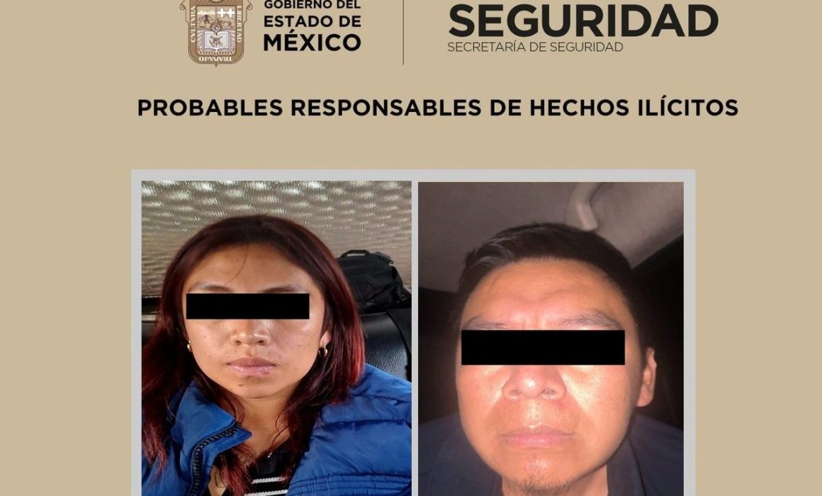 Capturan en Temoaya a narcomenudistas vinculados a homicidios y decomisan gran cantidad de droga