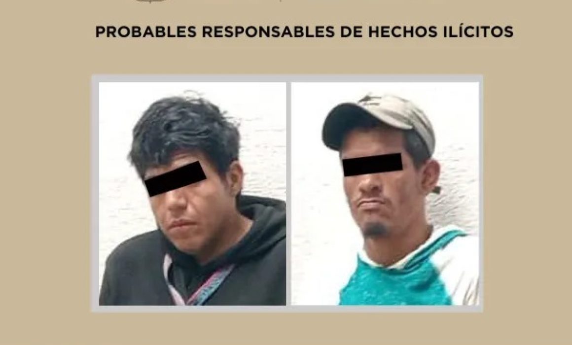 Capturan en Tlalnepantla a dos hombres vinculados con narcomenudeo durante operativo conjunto