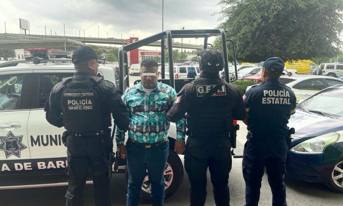 Capturan en Toluca a hombre acusado de fraude bancario al intentar cometer un delito