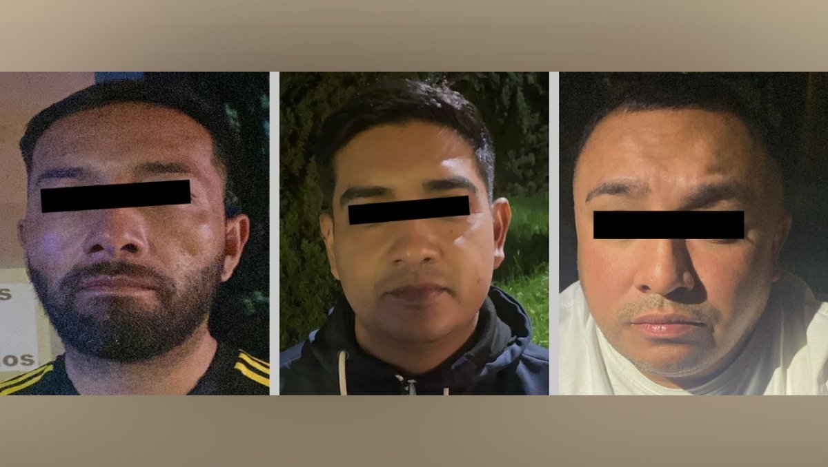 Capturan en Toluca a tres hombres con identificaciones falsas de la FGR y arma simulada