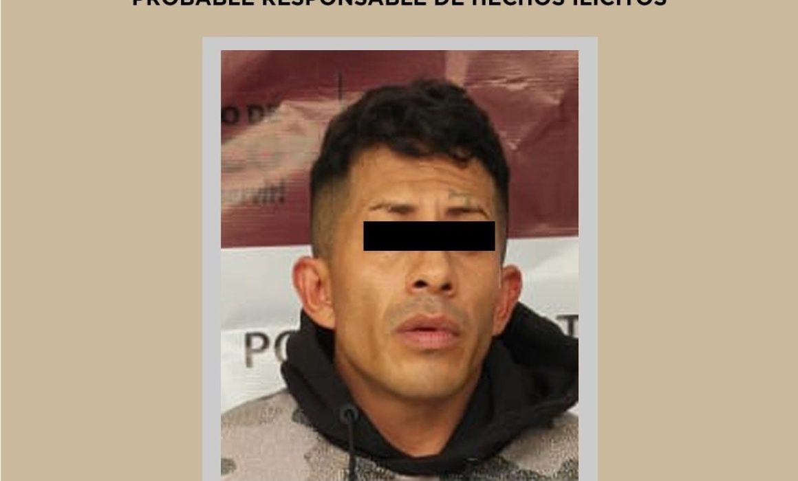 Capturan en Tultitlán a presunto líder de delitos relacionados con robo de autos y posesión de armas