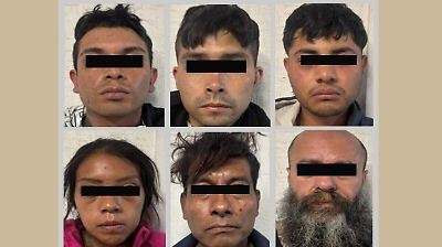 Capturan en Valle de Chalco a seis personas por narcomenudeo y posesión de armas