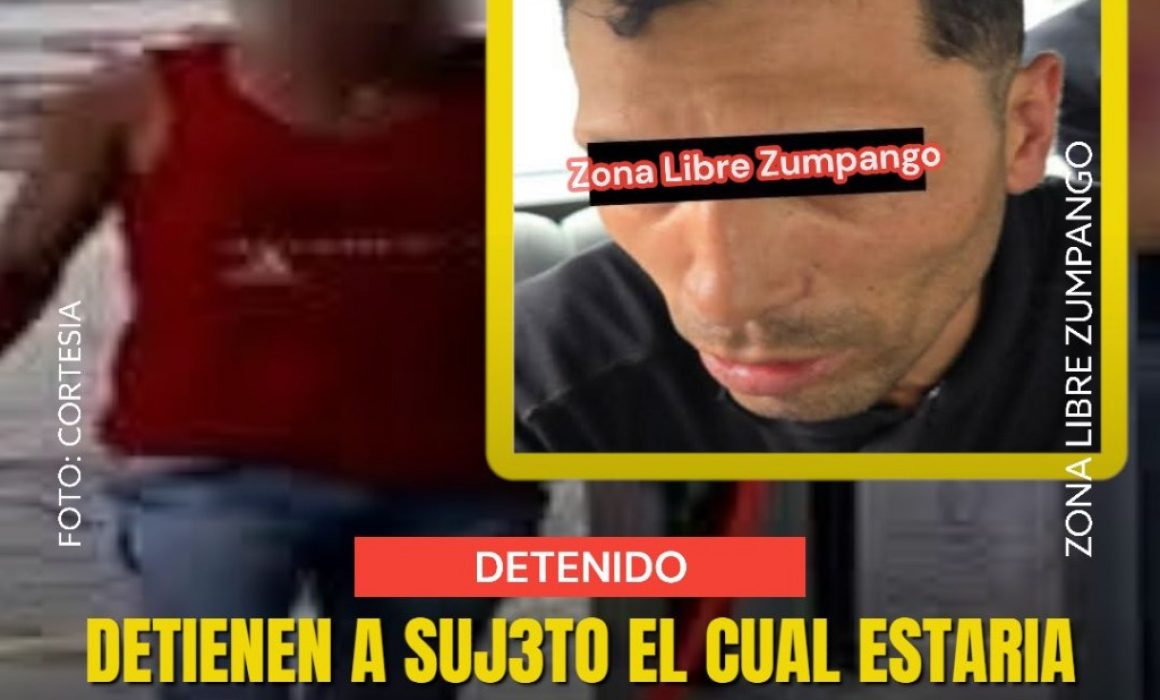 Capturan en Zumpango a presunto ladrón relacionado con al menos ocho robos en la región