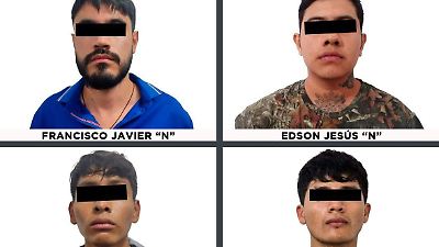 Capturan y vinculan a proceso a cuatro hombres por extorsión en Malinalco