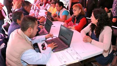 Caravanas Itinerantes en Toluca ofrecen trámites gratuitos y accesibles para beneficiar a las familias