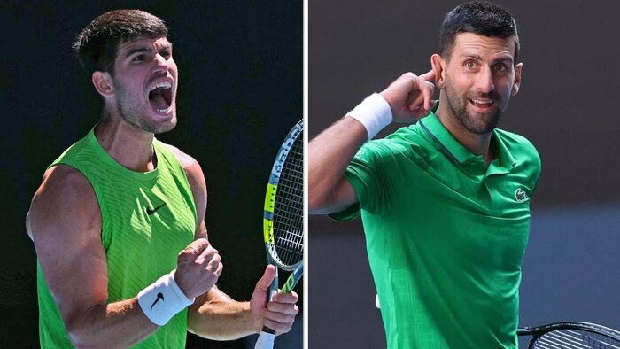 Carlos Alcaraz enfrenta a Novak Djokovic en la final del Australian Open 2026 este domingo 1 de febrero