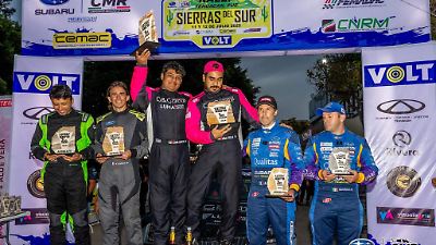 Carlos ‘Char’ García hace historia en el Rally Sierras del Sur al romper récord juvenil