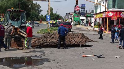 Casi mil socavones en Ecatepec por infraestructura hidráulica dañada y sin mantenimiento