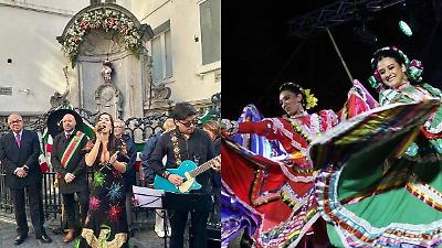 Celebraciones globales marcan el inicio del 215 aniversario de la Independencia de México