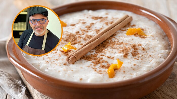 Chef Michelin Jesús Sánchez comparte su receta exclusiva de arroz con leche con toques de naranja confitada y agua de azahar
