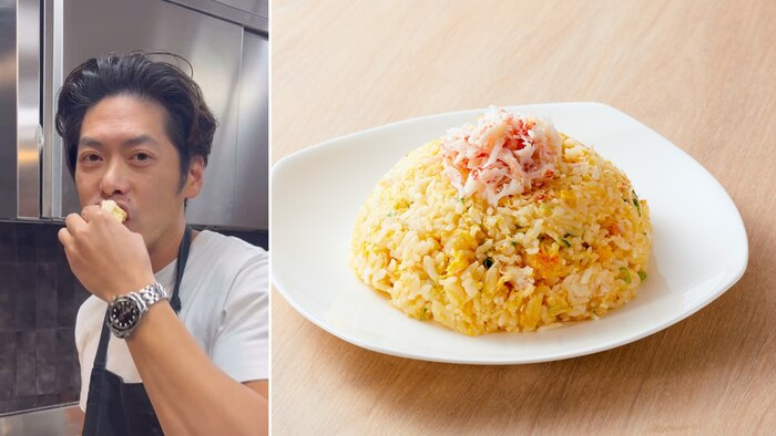 Chef chino-japonés Yong Wu Nagahira comparte su método para preparar arroz tres delicias perfecto