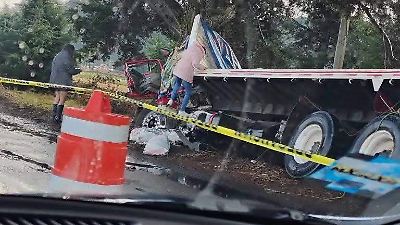 Choque en la México-Cuautla deja al menos dos personas muertas