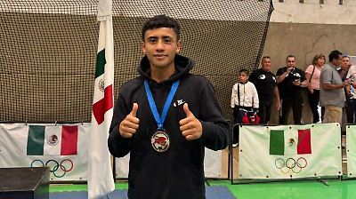 Christopher Santos, la ficha mexiquense que busca destacarse en la Copa América de Boxeo 2025